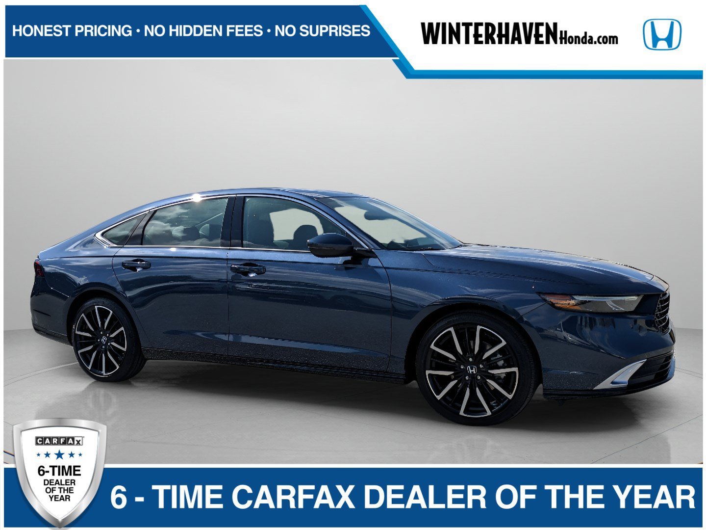 New 2026 Canyon River Blue Metallic Honda Touring image 1