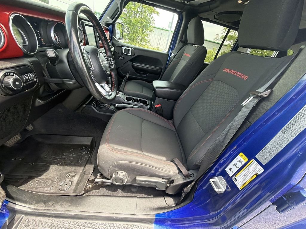 Used 2019 Blue Jeep Unlimited Rubicon image 15