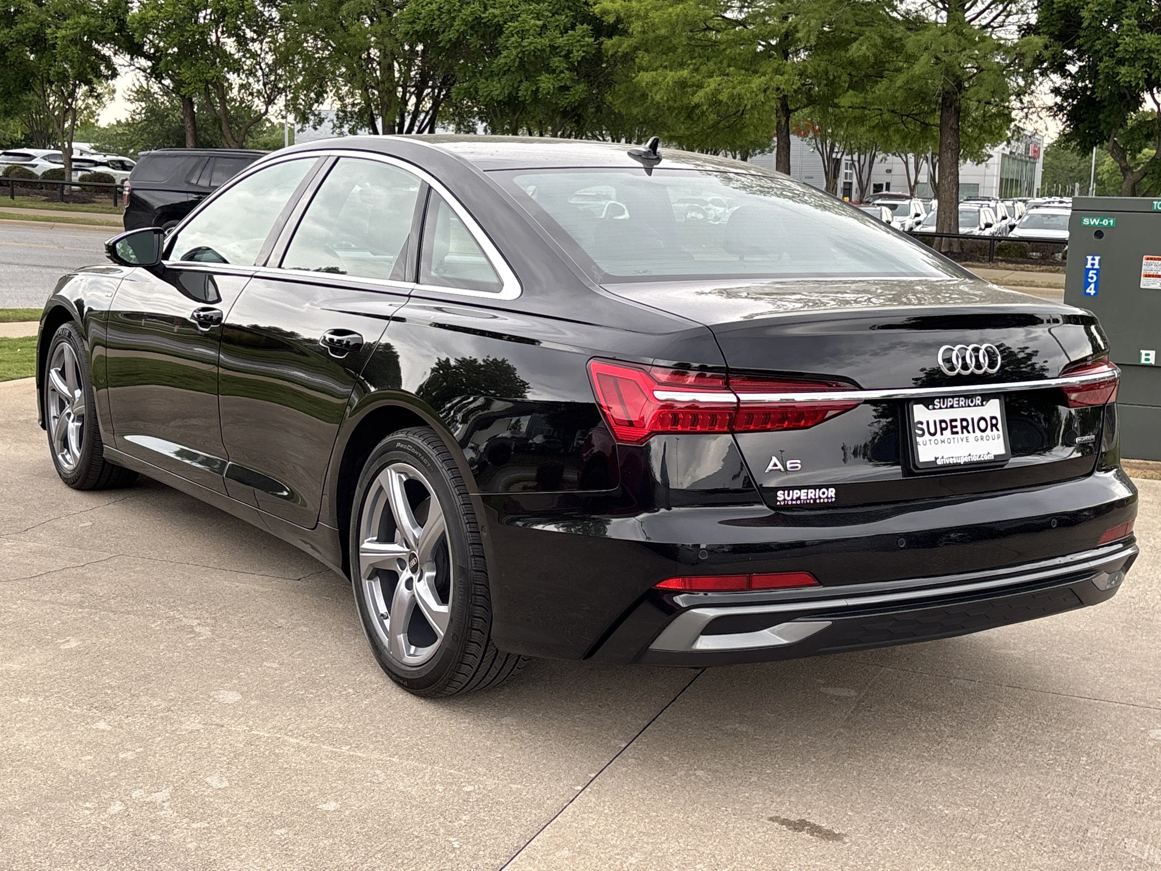 Used 2024 Brilliant Black Audi 55 Premium Plus AWD image 9