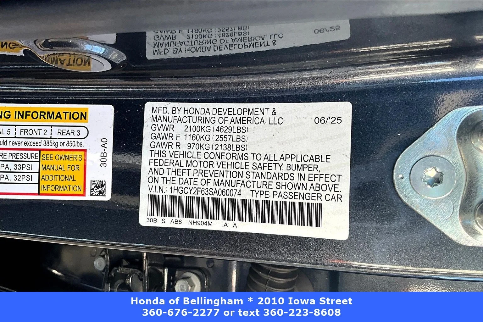2025 Honda Accord Hybrid EX-L - Photo 50