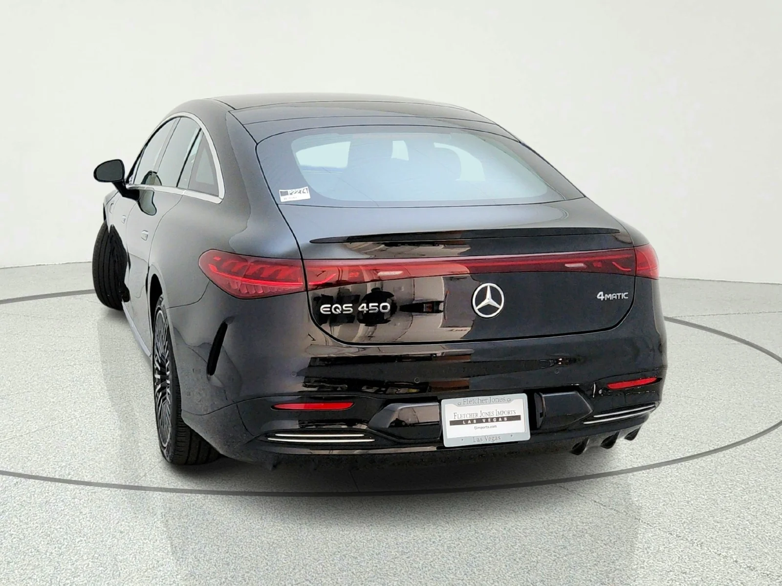 Certified Used 2023 Obsidian Black Metallic Mercedes-Benz EQS 450 image 11