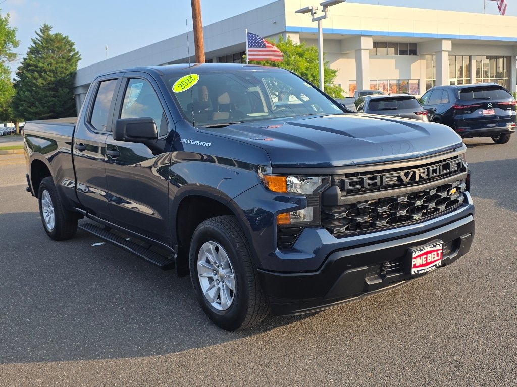 Certified Used 2022 Northsky Blue Metallic Chevrolet WT image 10