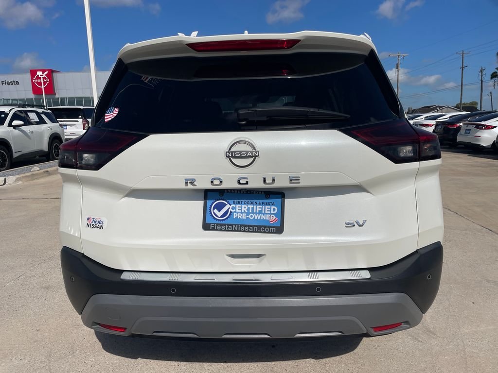 Certified Used 2023 White Nissan SV image 4
