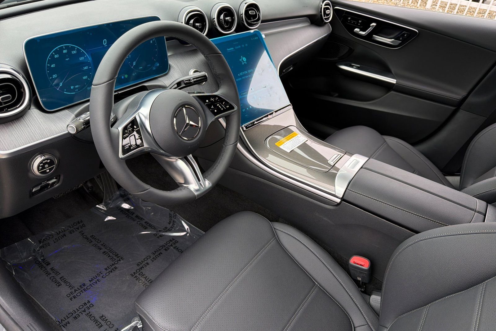 New 2026 Selenite Grey Metallic Mercedes-Benz C 300 image 9