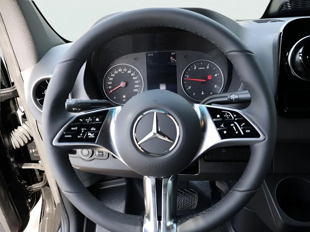 New 2026 Obsidian Black Metallic Mercedes-Benz Cargo 170 WB image 42