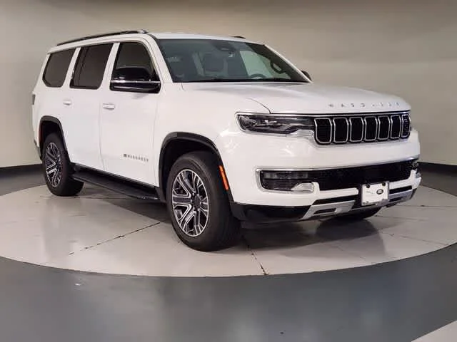 Used 2024 Bright White Clearcoat Jeep Series II image 7