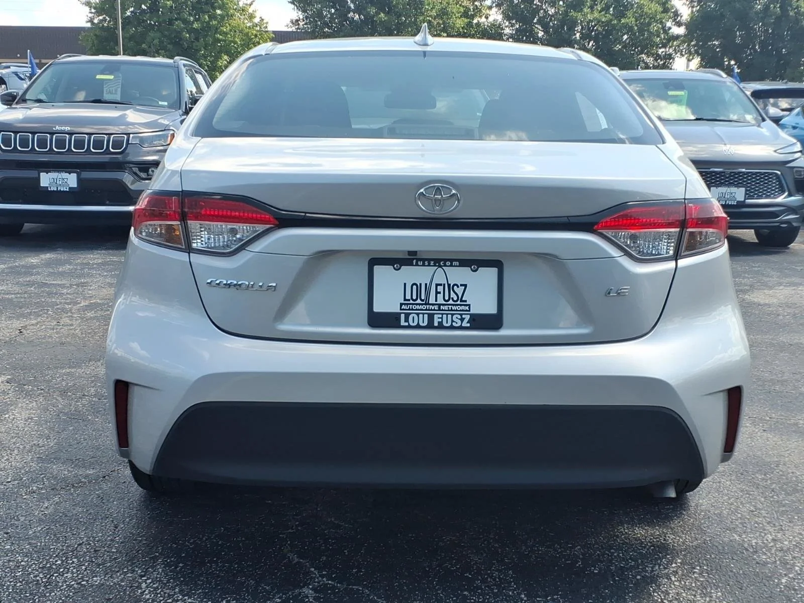 Used 2024 Classic Silver Metallic Toyota LE image 23