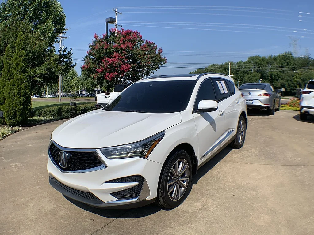 Used 2021 PLAT WHT/EBONY Acura w/Technology Package image 1