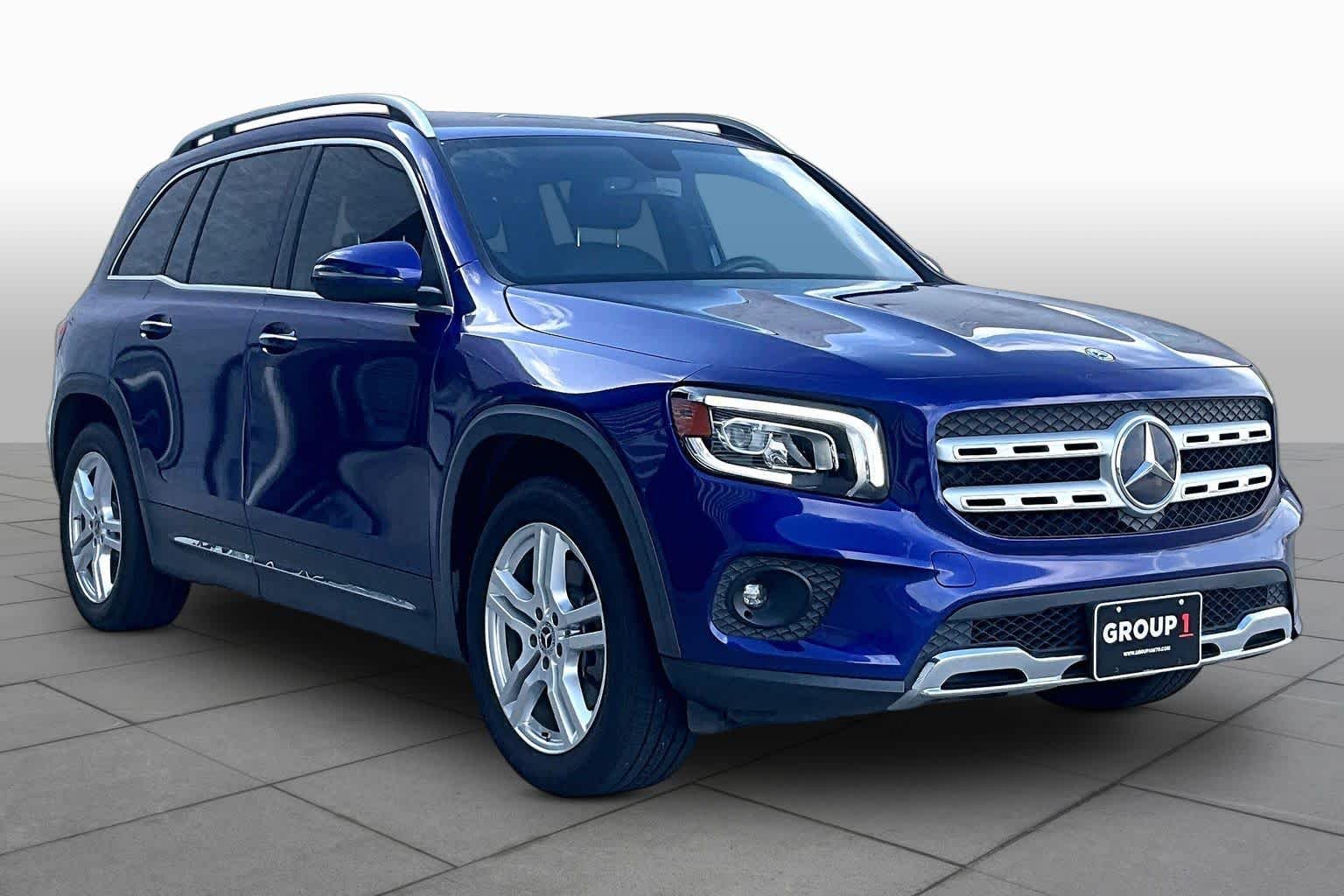 Used 2021 Galaxy Blue Metallic Mercedes-Benz GLB 250 image 3