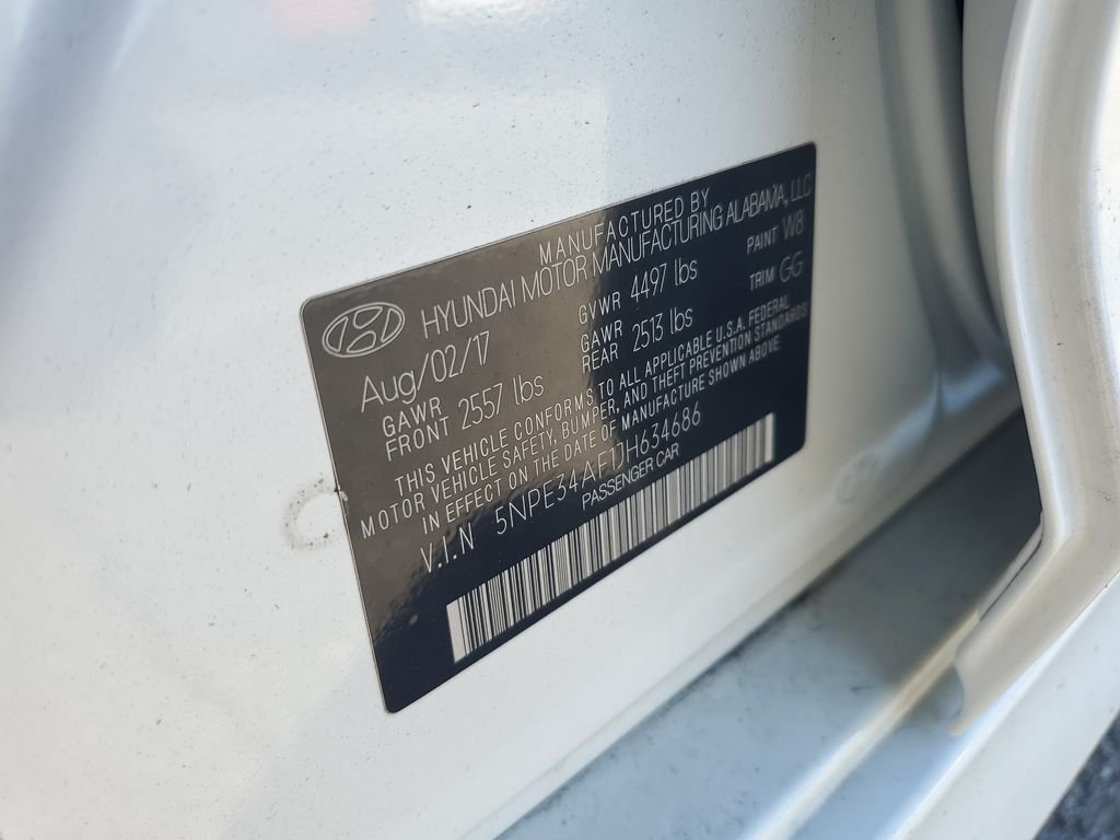Used 2018 White Hyundai SEL image 27
