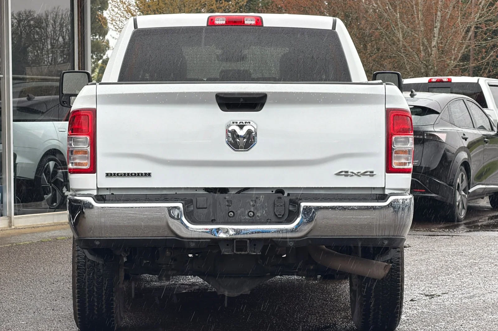 Used 2024 Bright White Clearcoat Ram Big Horn image 5