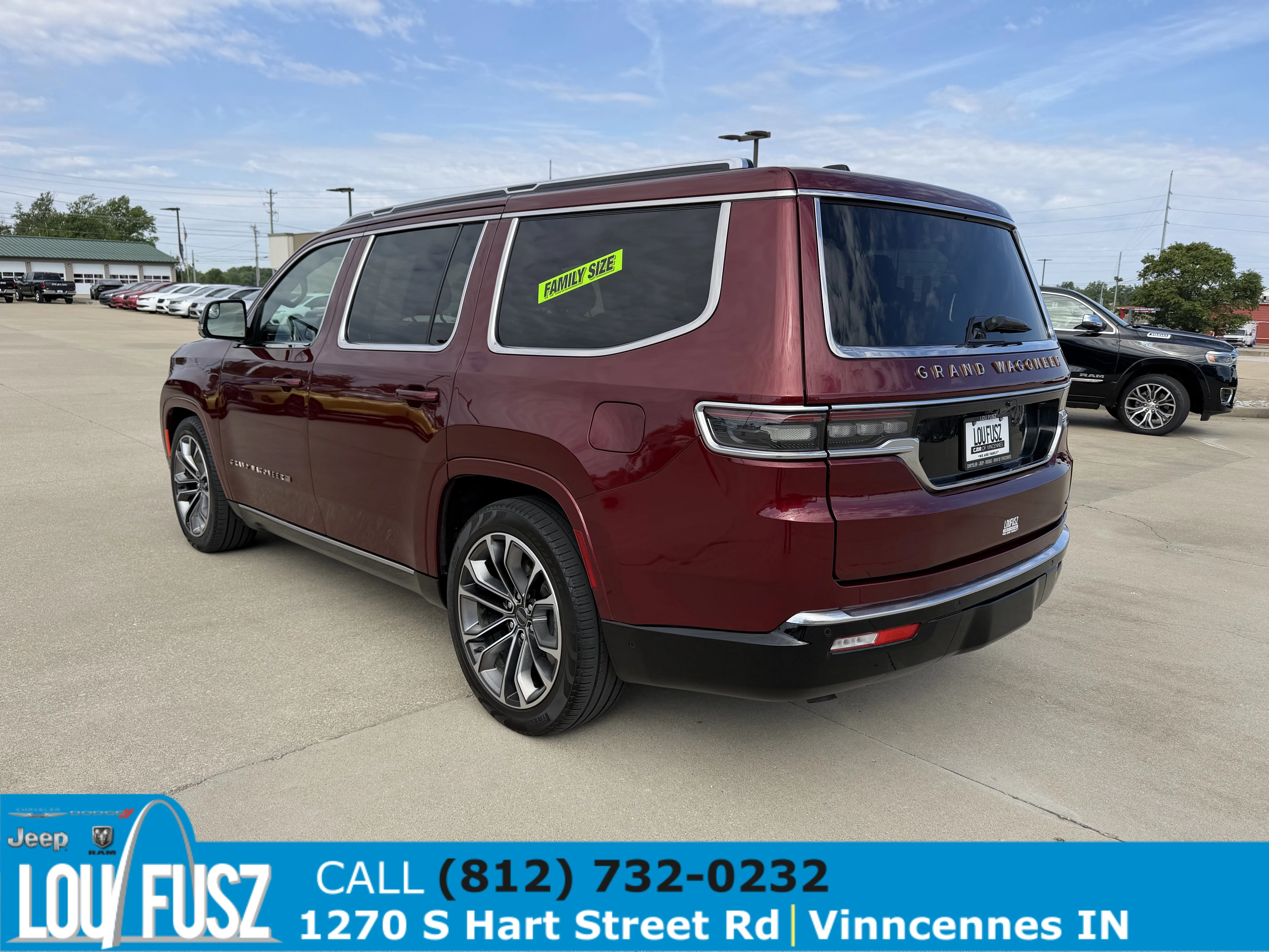 Used 2024 Velvet Red Pearlcoat Jeep Series III image 5