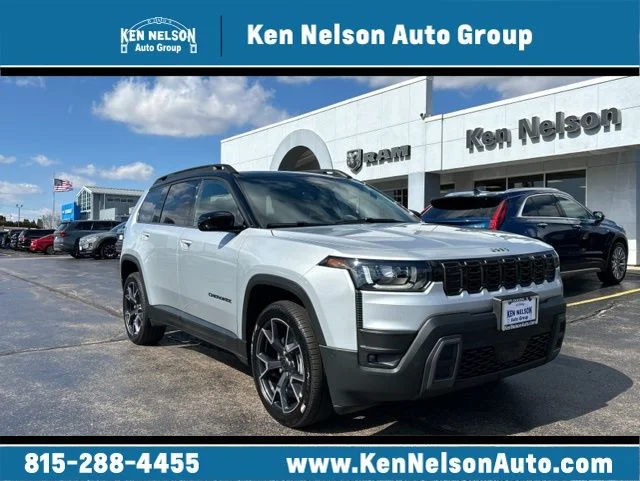 New 2026 Silver Jeep Overland image 1