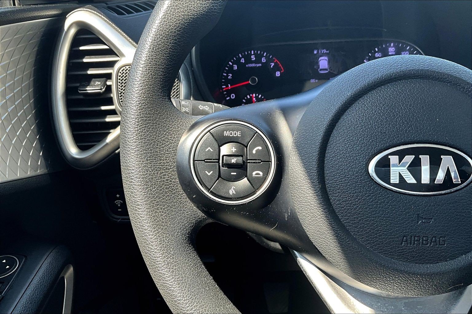 Used 2021 Silver Kia LX image 8