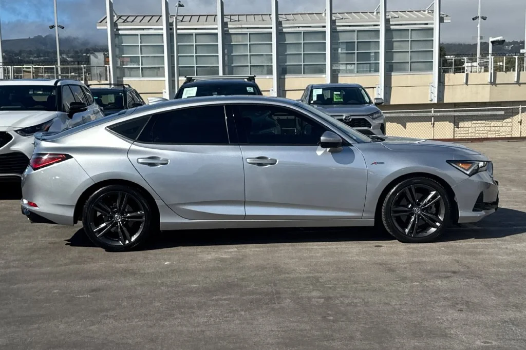 Used 2023 Liquid Carbon Metallic Acura A-Spec Package image 3