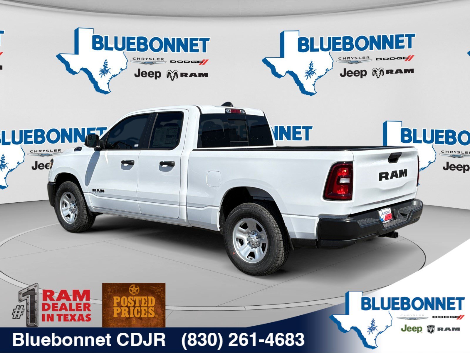 New 2026 Bright White Clear-Coat Exterior Paint RAM Tradesman image 7