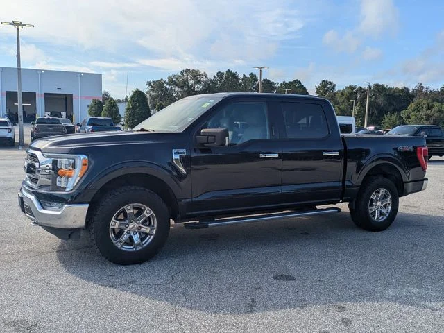Certified Used 2021 Blue Ford XLT image 8