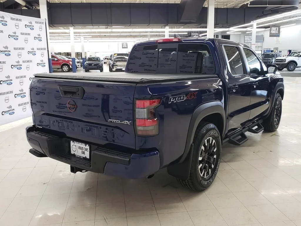 Used 2022 Deep Blue Pearl Nissan PRO-4X image 8