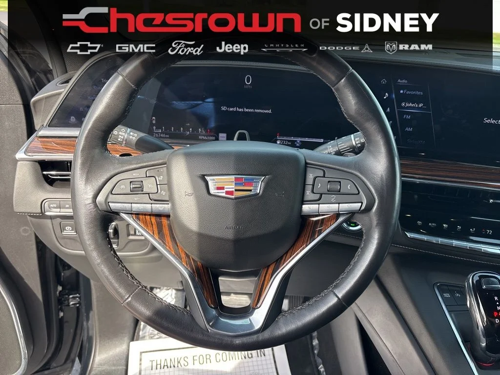 Used 2023 Black Cadillac Premium Luxury image 15