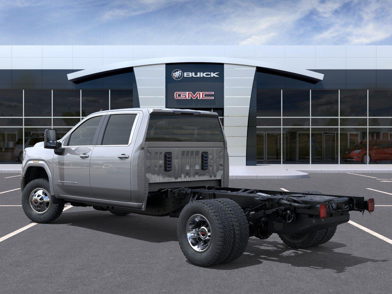 New 2026 Sterling Metallic GMC SLE image 3