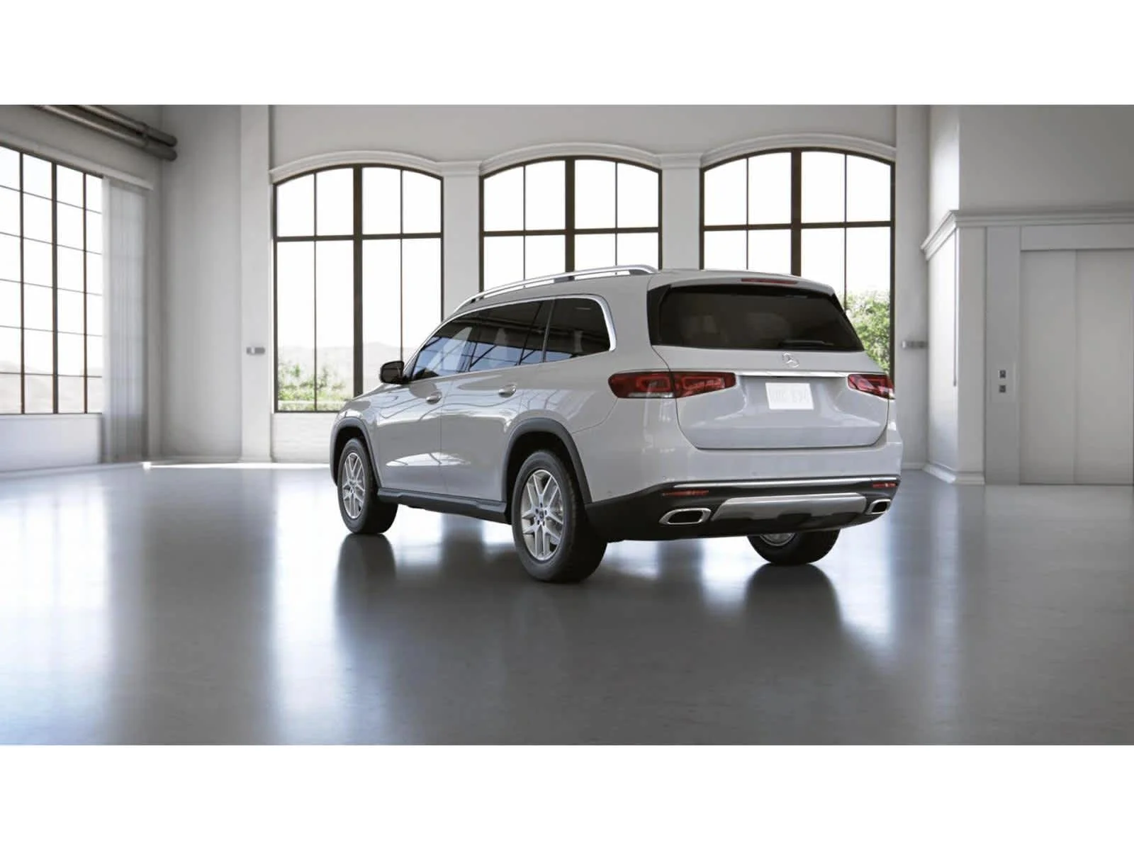 Used 2020 Polar White Mercedes-Benz GLS 450 image 28
