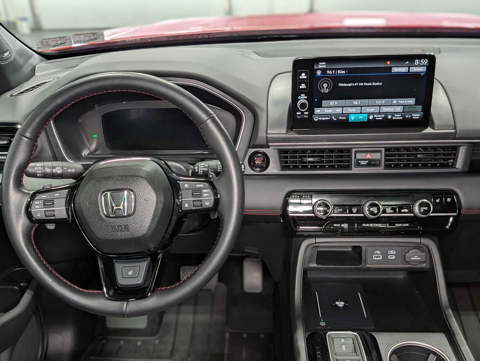 Used 2025 Radiant Red Metallic II Honda Black Edition image 5