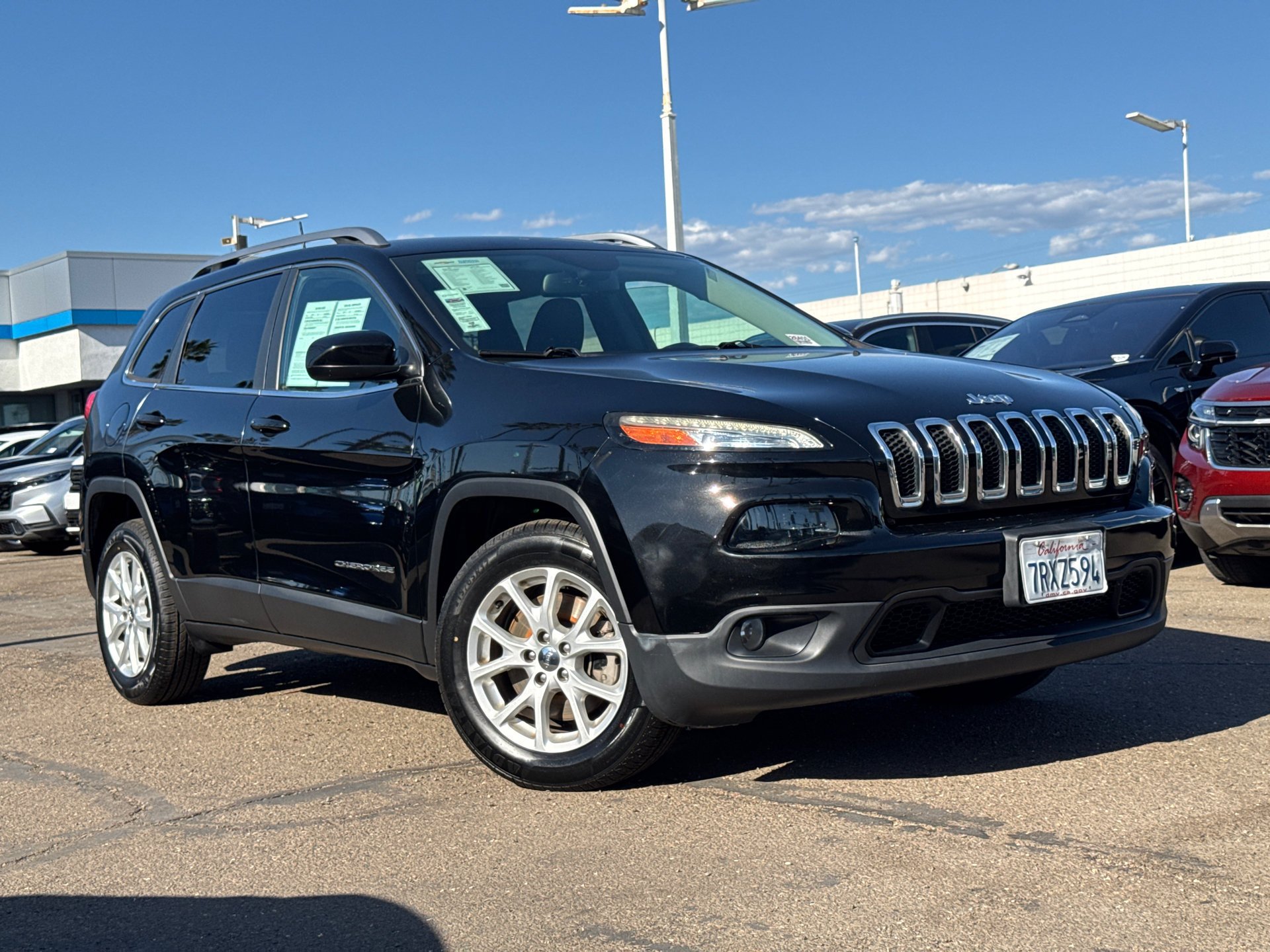 Used 2017 Jeep Cherokee Latitude with VIN 1C4PJLCB9HW547934 for sale in National City, CA