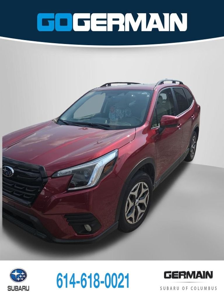 Used 2023 Red Subaru Premium image 1