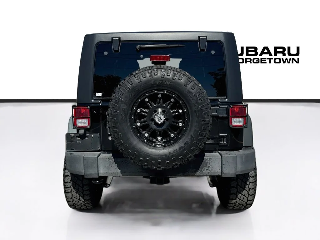 Used 2014 Black Jeep Unlimited Rubicon image 6