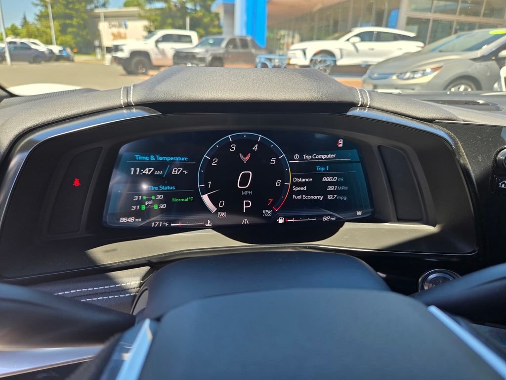Used 2024 White Chevrolet Stingray image 18