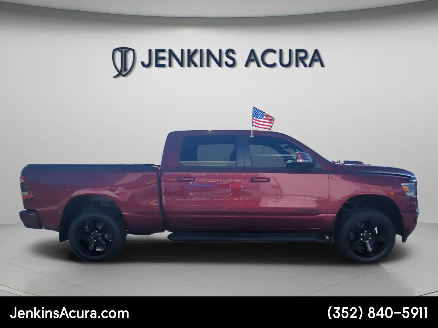 Used 2022 Delmonico Red Pearlcoat Ram BIG HORN image 2