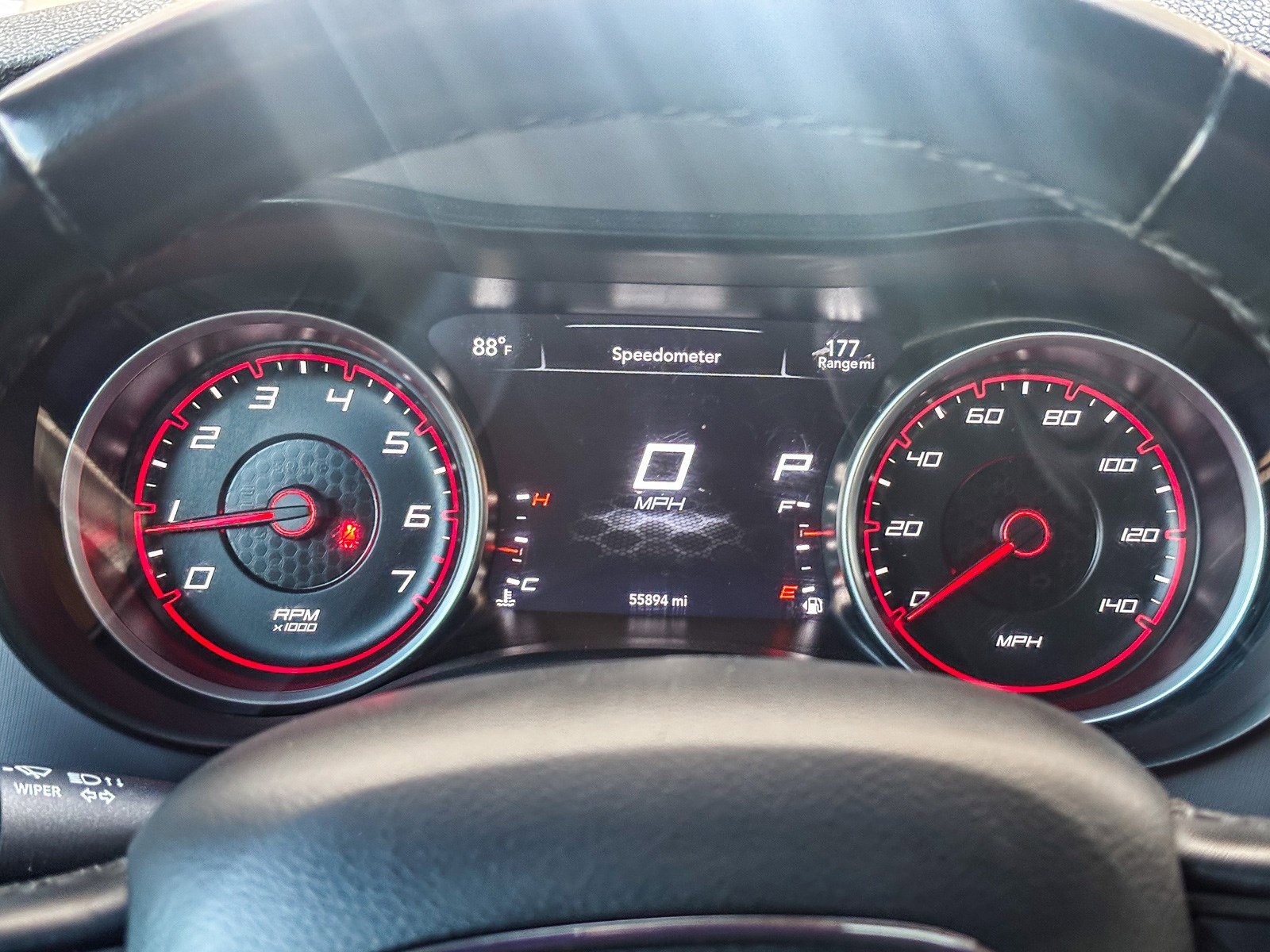 Used 2023 Pitch Black Clearcoat Dodge GT image 25
