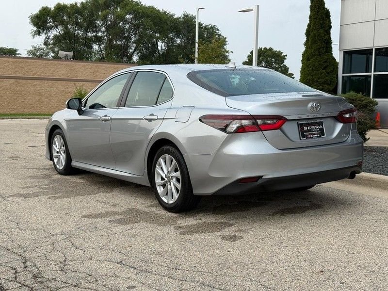 Used 2021 Celestial Silver Metallic Toyota LE image 5