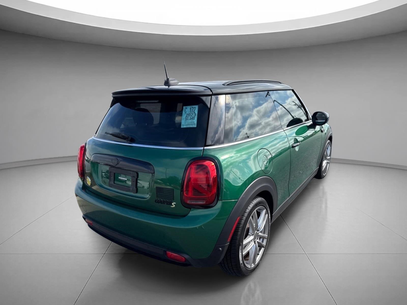 Used 2023 British Racing Green IV Metallic MINI Cooper SE image 14