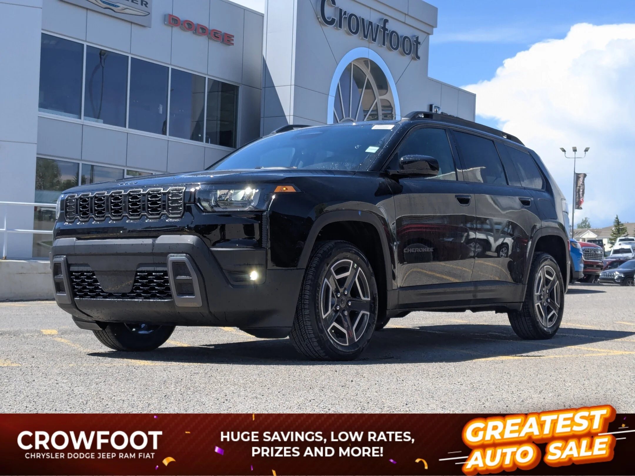 New 2026 Black Jeep Laredo - - Hybrid - Mopar Interior Protection Pkg - Adaptive Cruise - 12.3 Display & More! image 1