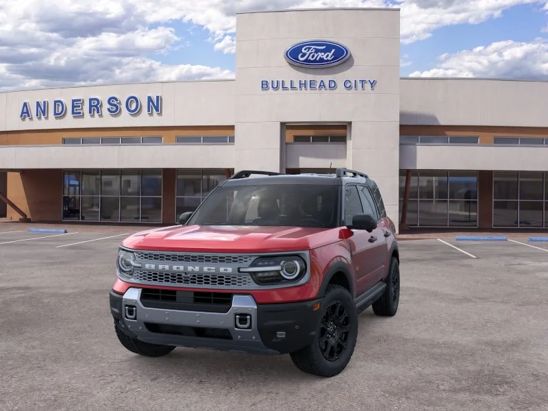 New 2025 Ruby Red Metallic Tinted Clearcoat Ford Badlands image 2