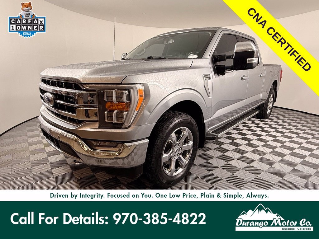 Used 2023 Silver Metallic Ford Lariat image 1