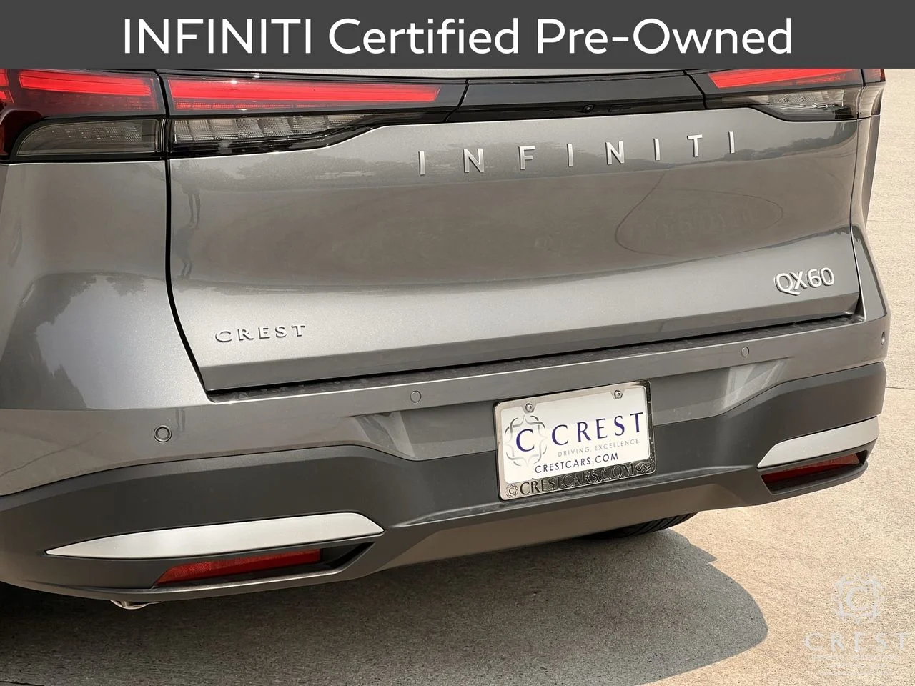 Certified Used 2027 Graphite Shadow INFINITI LUXE image 7