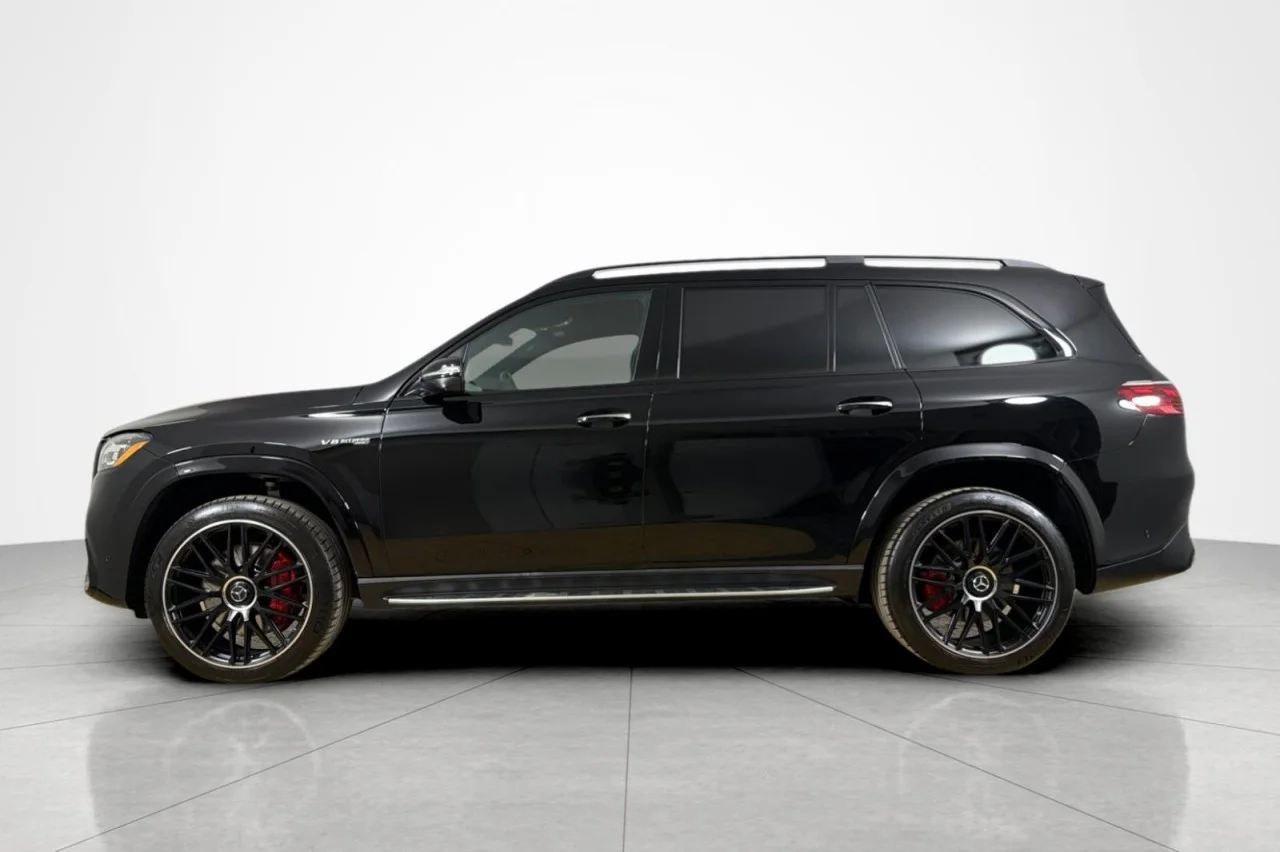 Certified Used 2024 Obsidian Black Metallic Mercedes-Benz AMG® GLS 63 image 2