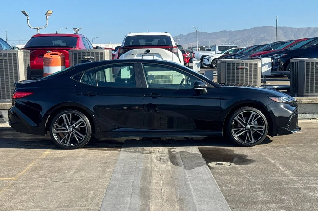 Used 2025 Black Toyota XSE image 3