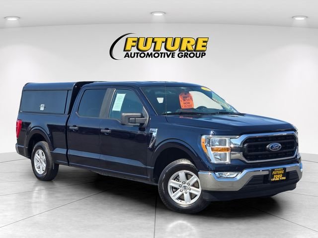 Used 2021 Blue Ford XLT image 1