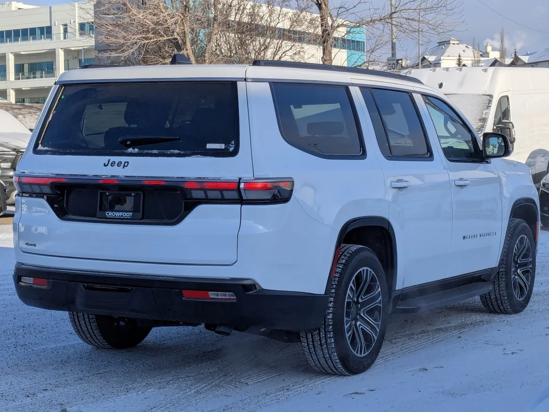 New 2026 White Jeep Grand Wagoneer - - 4x4 - Heavy Duty Trailer Tow - 8 Passenger Seating & More! image 8