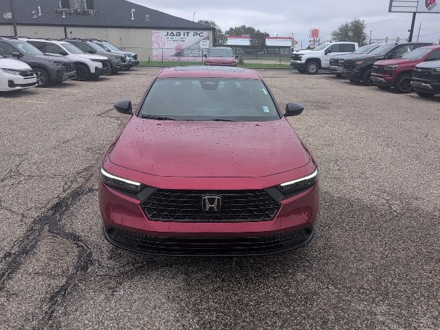 New 2026 Radiant Red Metallic Honda Sport Hybrid image 15