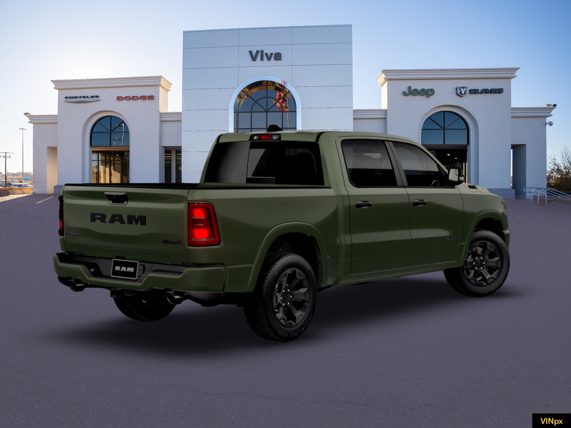 New 2026 Serrano Green Metallic RAM Big Horn/Lone Star image 7