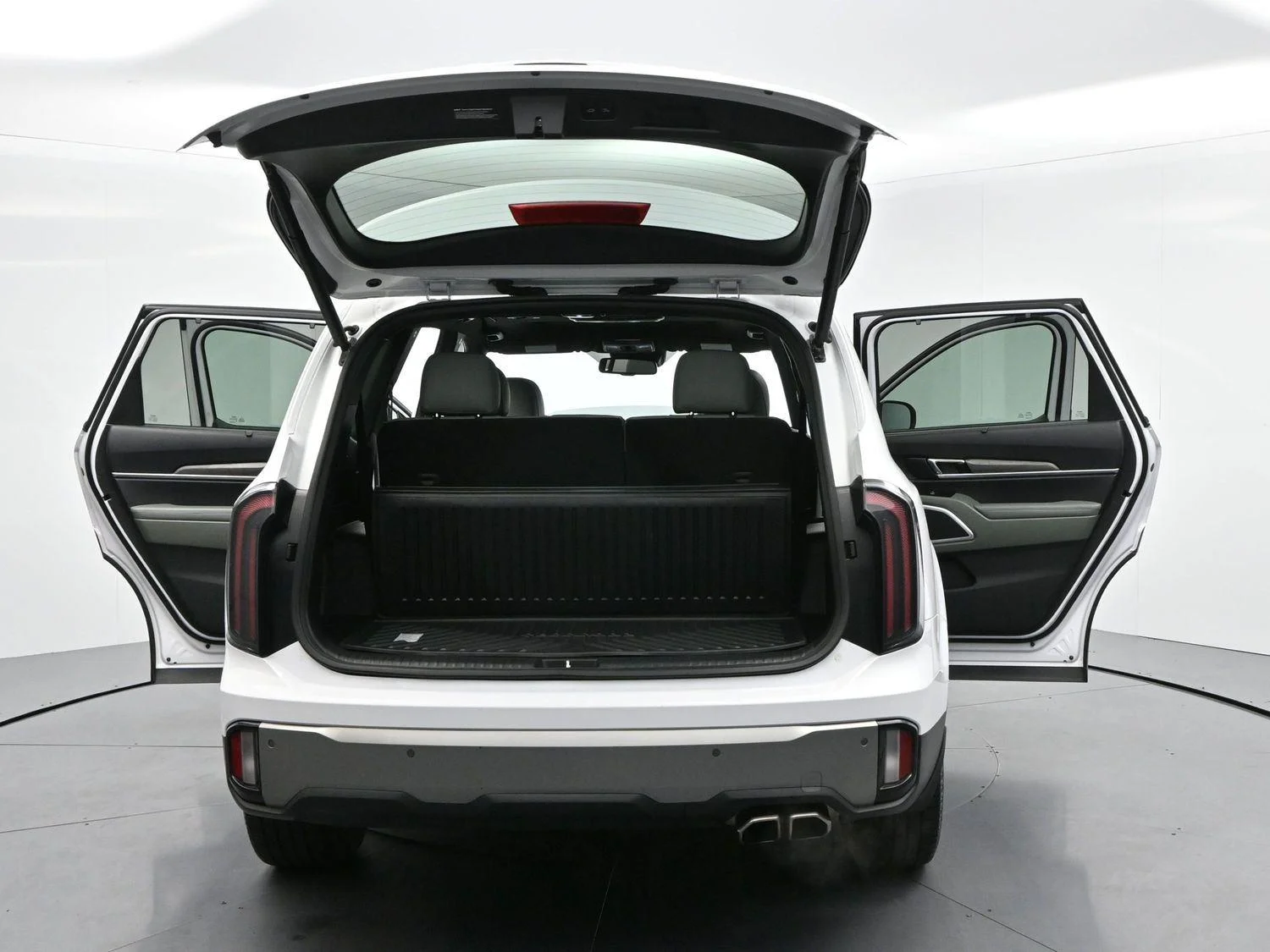 Used 2023 Glacial White Pearl Kia EX X-Line image 48