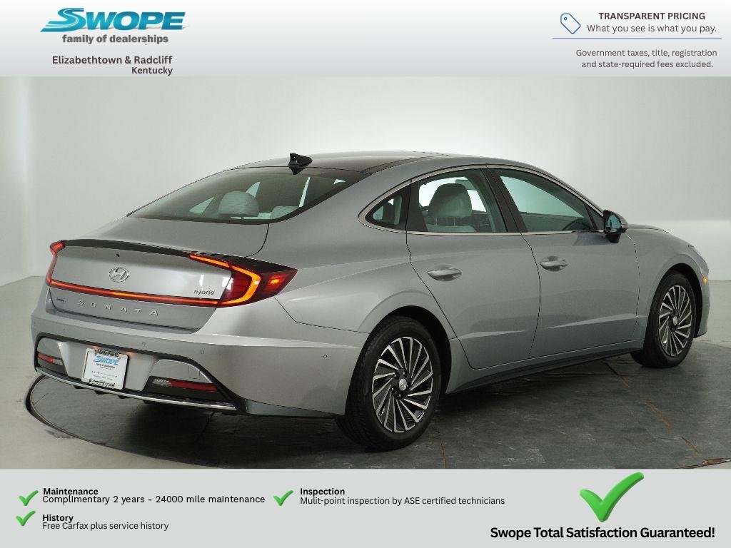 Certified Used 2023 Curated Silver Hyundai Limited image 3