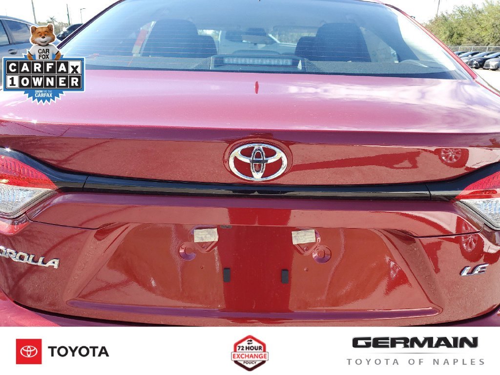 Certified Used 2025 Red Toyota LE image 17