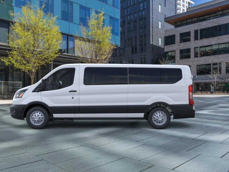 New 2026 Oxford White Ford Passenger Van XL image 3