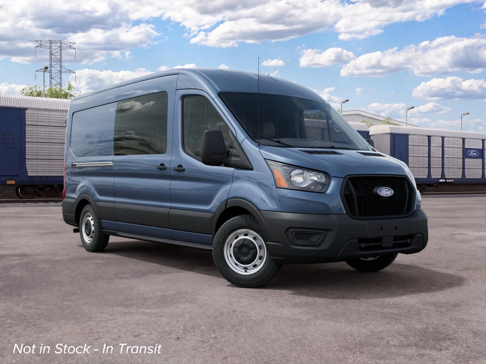 New 2027 Blue Metallic Ford BASE image 4