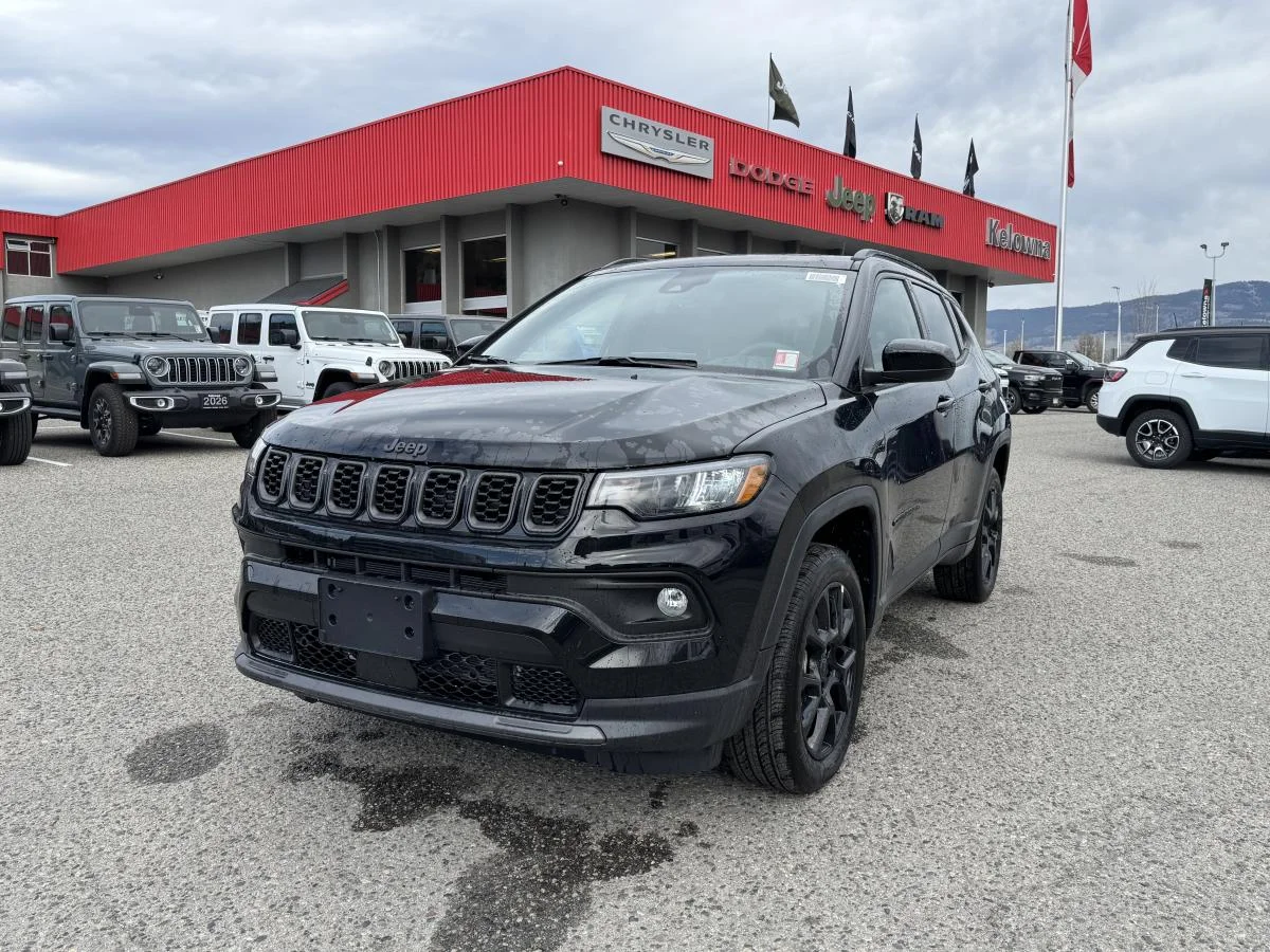 New 2026 Black Jeep North image 1